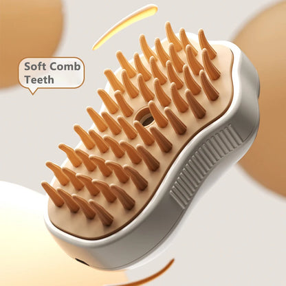 Steam  Electric Spray Cat Hair Brush Comb Massage for dog | cat