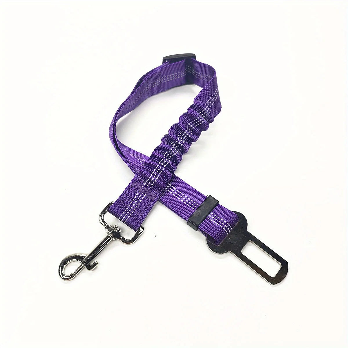 Car Seat Belt Pet Adjustable Cat Dog Car Seat Vehicle Dog Harness Lead Clip Safety Lever Traction Dog Collars Dog Accessoires