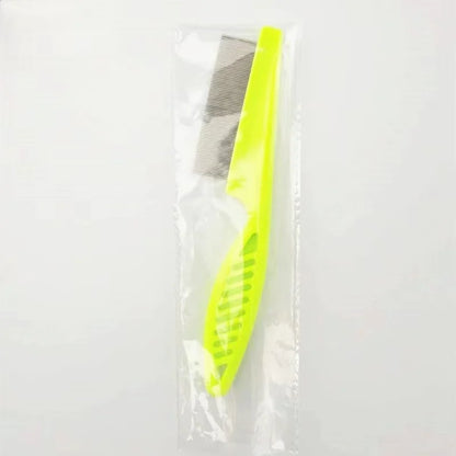 Pet Hair Shedding Stainless Steel Flea Comb