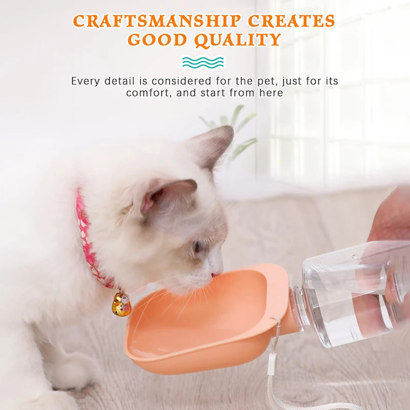 Pet Friendly Travel Water Bottle Dispenser for Dogs