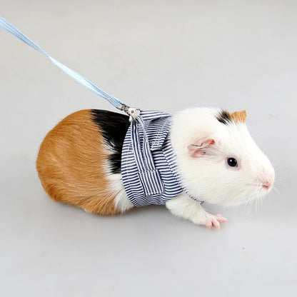 Hamster Adjustable Harness Leash Vest for Rabbit/Guinea Pig
