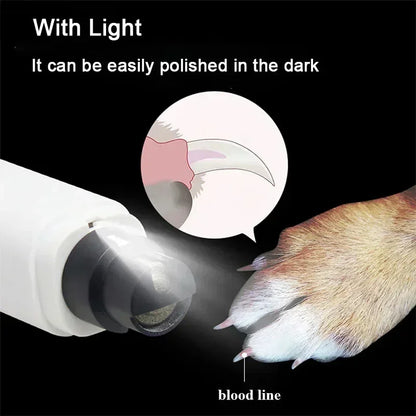 Electric Rechargeable Dog Nail Clippers | Grinders  for dogs