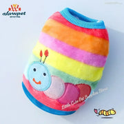 Warm Flannel Dog Vest Winter Jacket for Small Dogs And Cats