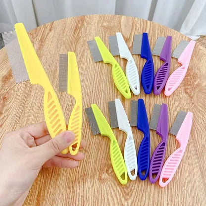 Pet Hair Shedding Stainless Steel Flea Comb