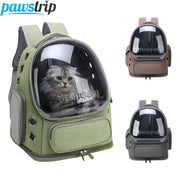 Transparent Breathable Travel Backpack for Cats & Dogs