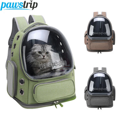 Transparent Breathable Travel Backpack for Cats | Dogs