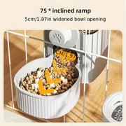 Hanging Automatic Pet Food Feeder & Water Dispenser