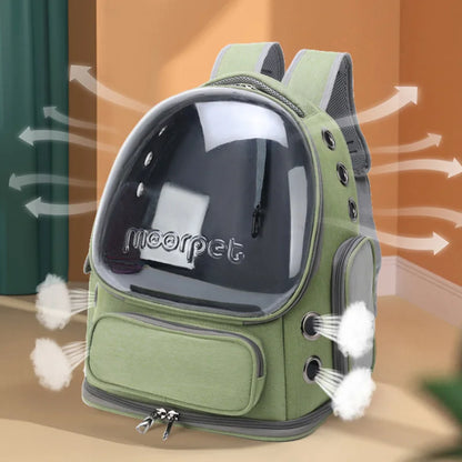 Transparent Breathable Travel Backpack for Cats | Dogs