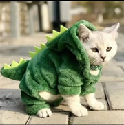 Halloween Dinosaur Cosplay Costume for Small Dogs & Cats