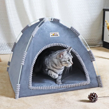 Universal Four Seasons house Pet Tent with Cool Mat for Cats | Dogs