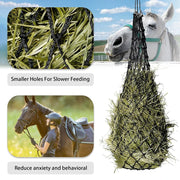 Slow-Feed Hay Net Bag for Horses