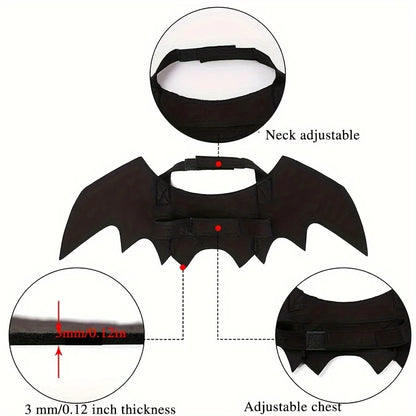 Black Cat Bat Wings Costume Halloween