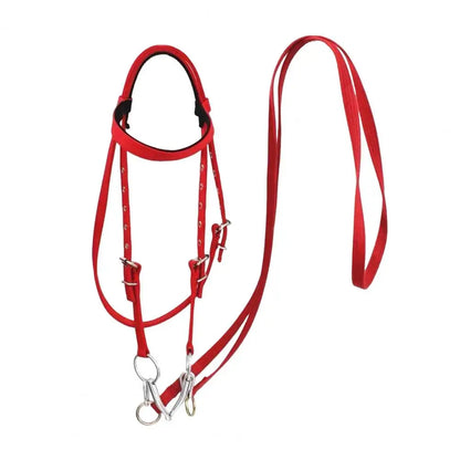 Horse Halter Adjustable Chin Horse Halter Plush Padded Horse Training Equestrian Accessory Adjustable Buckle Horses Halter