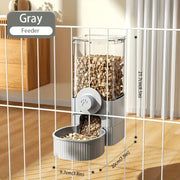 Hanging Automatic Pet Food Feeder & Water Dispenser