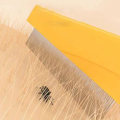 Pet Hair Shedding Stainless Steel Flea Comb
