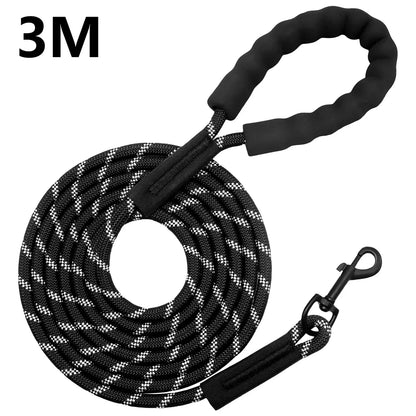 Leash with Soft Padded Handle Suitable for Small to Large Dogs,