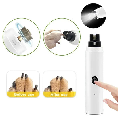 Electric Rechargeable Dog Nail Clippers | Grinders  for dogs