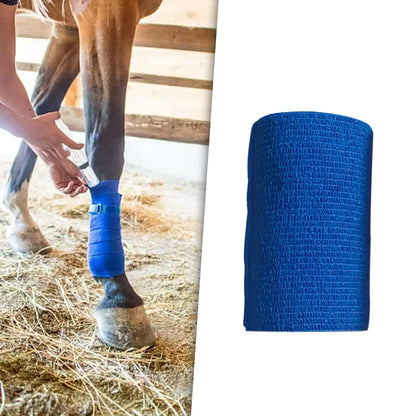 Woven Elastic Breathable Self Adherent vet use wrap