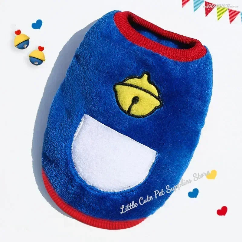 Warm Flannel Dog Vest Winter Jacket for Small Dogs And Cats Puppy Puffer Sweater Soft Pet Clothing X-Small Dog Accessories Supplies