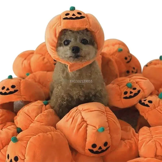 Cute Pet Pumpkin Hat Halloween Pet Dog Cat Hat