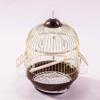 Spherical Shape mini Birdcage Home Crate Parrot Nest
