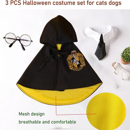 Halloween Dog Costume/Wizard Cape for Puppy