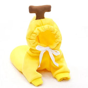 Cute Fruit Dog Hoodie Warm Fleece Pet Clothing for Small Dogs Puppy