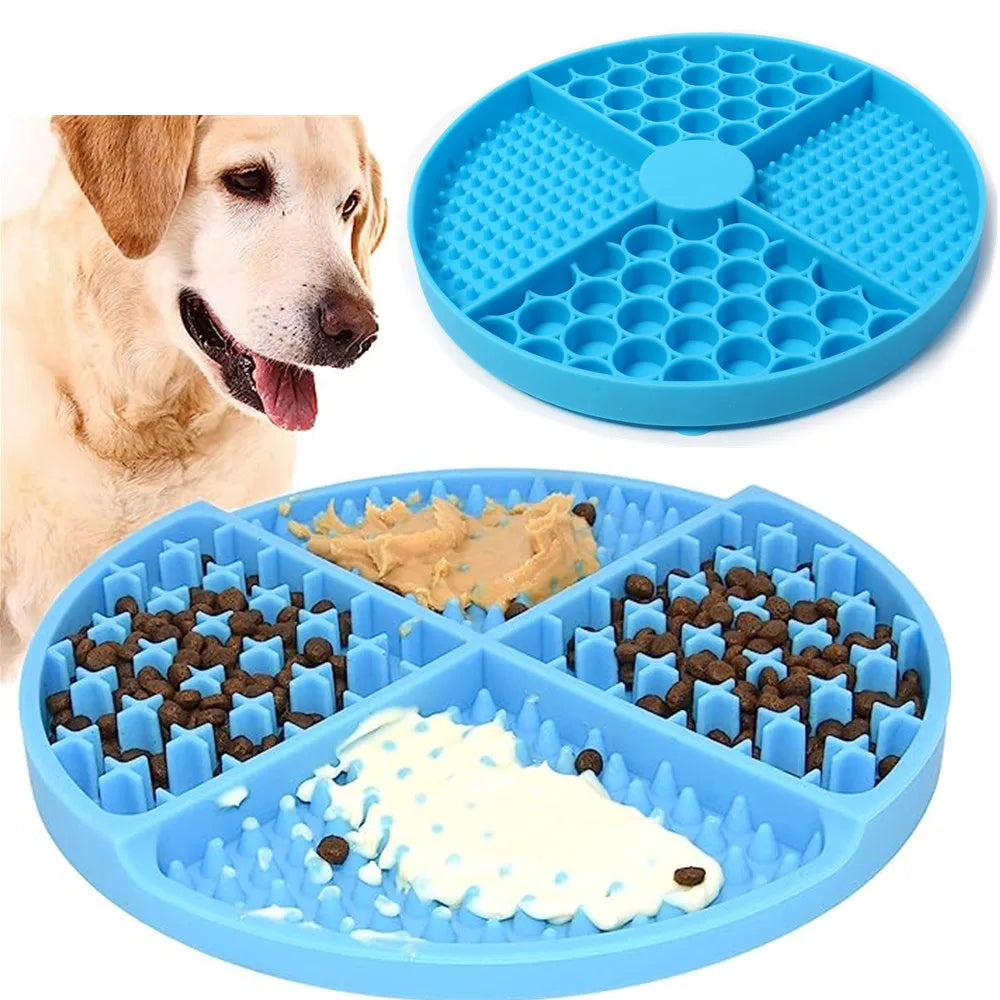 Pet Supplies Silicone Licking Mat Cat Slow Feeder With Suction Cup
