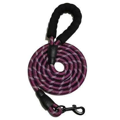 Leash with Soft Padded Handle Suitable for Small to Large Dogs,