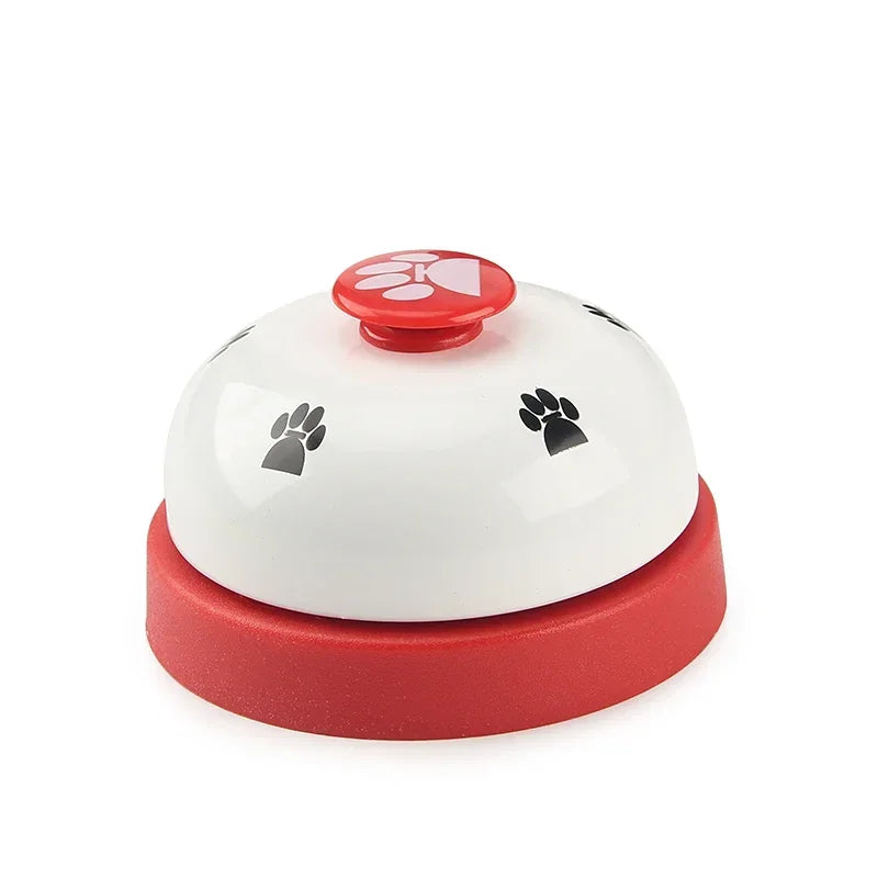 Interactive Dinner Bell Ring Toy for Small Dogs - Fun Training & Playtime for Teddy Puppies
