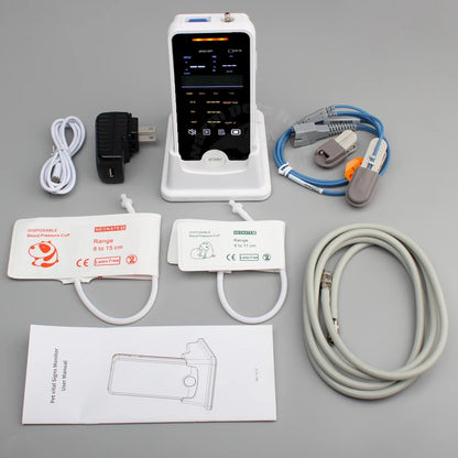 Sphygmometer Handheld NIBP SPO2 Function Patient Monitor Veterinary Equipment Machine