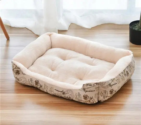 Winter Warm Pet's Kennels Washable Dog Net Bed House Four Seasons Medium Small Dog Sofa Bed Cushion Pet Supplies