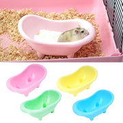 Pet Mouse Bathing Plastic Bathtub  Toy Rat Cage