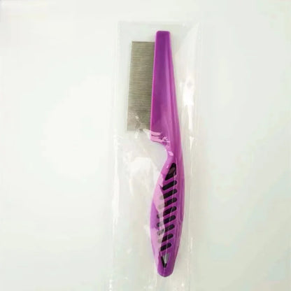 Pet Hair Shedding Stainless Steel Flea Comb