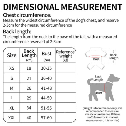 Soft warm Fleece Dog Jumpsuit and  All Seasons cloths
