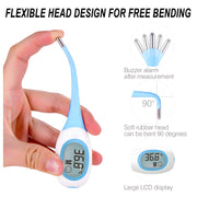 Professional LED Electronic Safe Wet Dry  Veterinary Thermometer