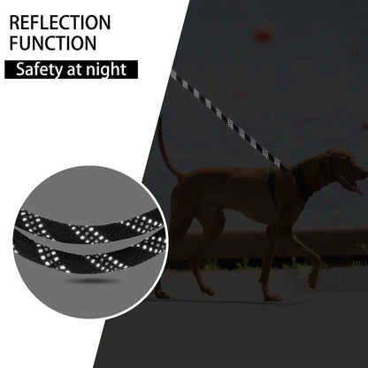Leash with Soft Padded Handle Suitable for Small to Large Dogs,