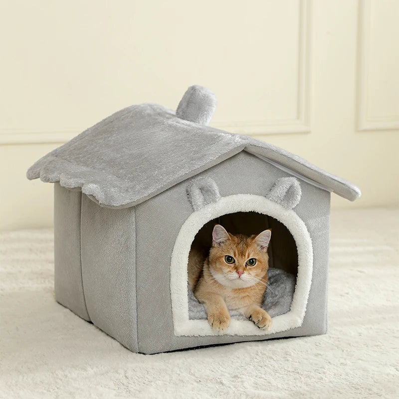 Washable Pet Bed House for Extra Small Dogs & Cats