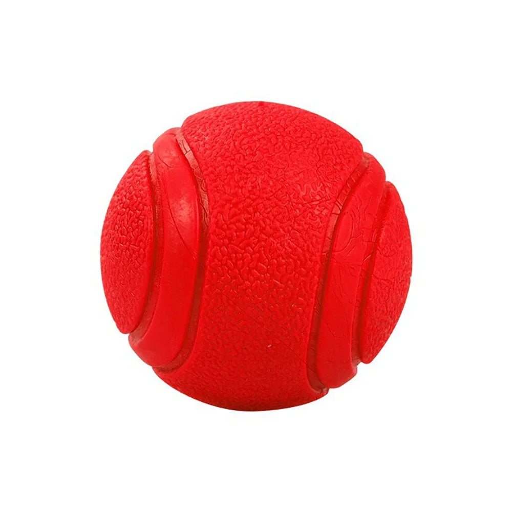 Bouncy Rubber Solid Ball Dog Toy for Small Medium Large Dogs Puppy - Outdoor Throwing Training Chew Toy