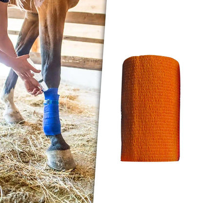 Woven Elastic Breathable Self Adherent vet use wrap