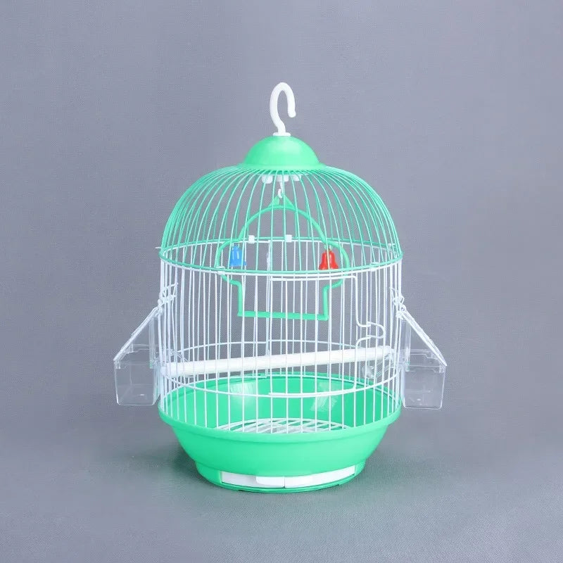 Mini Spherical ShapeBirdcage Standing Ornamental BirdCage Easy To Clean Breeding Bird Flight Cage Home Crate Parrot Nest