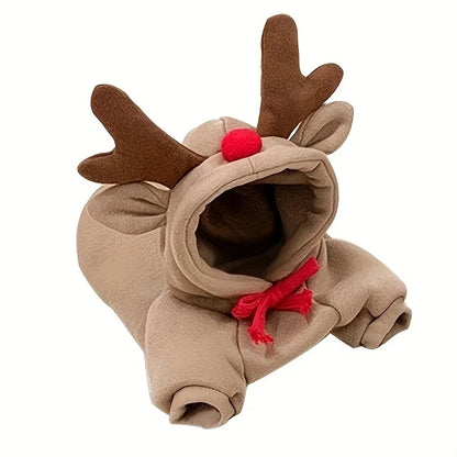 Cute Fruit Dog Hoodie Warm Fleece Pet Clothing for Small Dogs Puppy