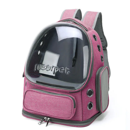 Transparent Breathable Travel Backpack for Cats | Dogs