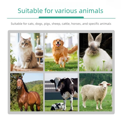 Handheld Pulse Oximeter Monitor for Pulse Rate and Oxygen Saturation Veterinary Medical SPO2 and PR