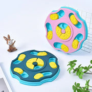Dog Puzzle Toy Slow Feeder & Interactive IQ Food Dispenser