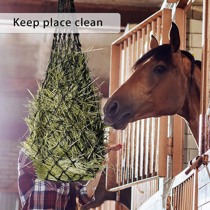 Small Holed Hay Equipment Net Bags For Horse