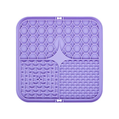 Silicone licking Slow Food Plate for Dogs