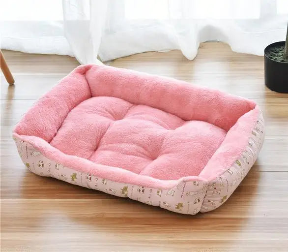 Winter Warm Pet's Kennels Washable Dog Net Bed House Four Seasons Medium Small Dog Sofa Bed Cushion Pet Supplies