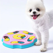 Dog Puzzle Toy Slow Feeder & Interactive IQ Food Dispenser