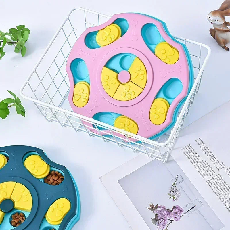Dog Puzzle Toys Slow Feeder Interactive Increase petIQ Food Dispenser